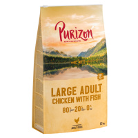 Purizon Large Adult kuře a ryba - bez obilovin - 2 x 12 kg