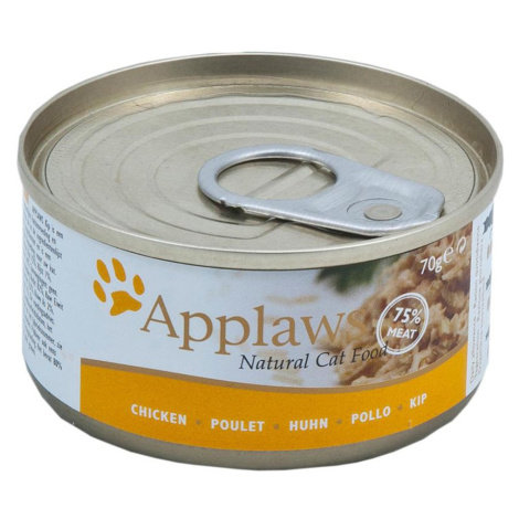 Applaws Cat kuřecí prsa 24 × 70 g