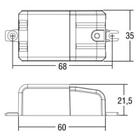 Molto Luce Molto Luce LED konvertor 350mA, 6W