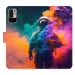 iSaprio flip pouzdro Astronaut in Colours 02 pro Xiaomi Redmi Note 10 5G