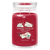 YANKEE CANDLE Signature 2 knoty Letters To Santa 567 g