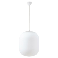 OSMONT TAN66392 TANIA P1 závěsné skleněné svítidlo bílá IP40 3000 K 27W LED