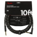 Fender Deluxe Series 10' Instrument Cable Black Tweed Angled