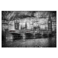 Fotografie City Shapes LONDON Houses of Parliament, Melanie Viola, (40 x 26.7 cm)