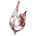 Diamante skleničky na červené víno Atlantis s krystaly Swarovski 500 ml 6KS