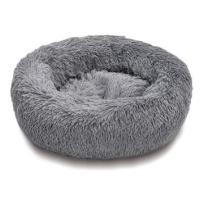 Petproducts Kulatý fluffy 81 × 18 cm šedý