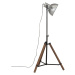 vidaXL Stojací lampa 25 W vintage stříbrná 75 x 75 x 90–150 cm E27