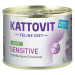 Kattovit Sensitive (hypoalergenní) 185 g - 12 x 185 g krůtí