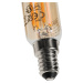 E14 dimbare LED goud T25 4W 250 lm 2200K