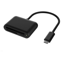 PREMIUMCORD Adaptér USB3.1 Typ-C - Čtečka karet CFAST2.0+SD3.0+Micro SD 3.0