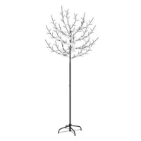 Vánoční strom 200 LED teplé bílé světlo třešňový květ 180 cm