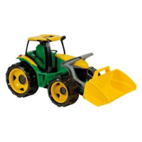 Lena 2057 Traktor se lžící, zeleno žlutý 70 cm