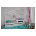 Vyspimese.CZ Dětská postel Elsa se zábranou-jeden šuplík Rozměr: 80x180 cm, Barva: šedá