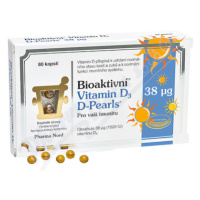 Bioaktivní Vitamin D3 D-Pearls 38mcg cps.80