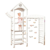 Piccolino Montessori hřiště Tower Climbing white/pastel