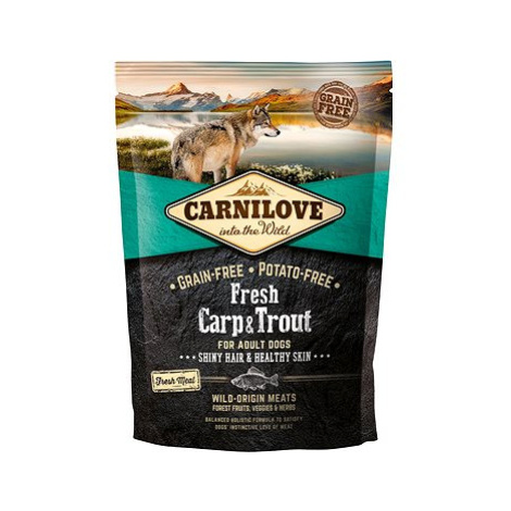 Carnilove Dog Fresh Granule s čerstvým kaprem a pstruhem 1,5 kg