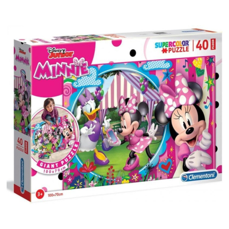 Podlahové Puzzle Supercolor Minnie Floor /40 dílků - Comansi