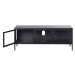 Furniria Designový TV stolek Joey 132 cm černý