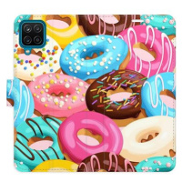 iSaprio flip pouzdro Donuts Pattern 02 pro Samsung Galaxy A12