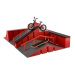 Teddies Skatepark rampy kolo prstové skateboard prstový plast v krabici 44x12x25cm