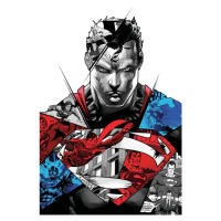 Plakát, Obraz - Superman - Split, (80 x 120 cm)