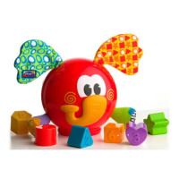 Playgro - Vkládací slon s tvary