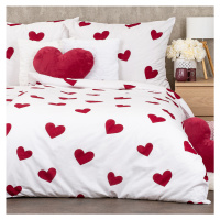 4Home Bavlněné povlečení Red Hearts