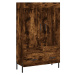 vidaXL Skříň highboard kouřový dub 69,5 x 31 x 115 cm kompozitní dřevo