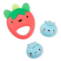 SKIP HOP Chrastítko Farmstand Berry Cute Band set 3 ks, 3m+