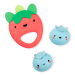 SKIP HOP Chrastítko Farmstand Berry Cute Band set 3 ks, 3m+