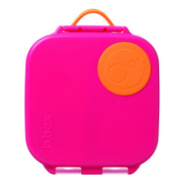 Svačinový box střední - růžový/oranžový