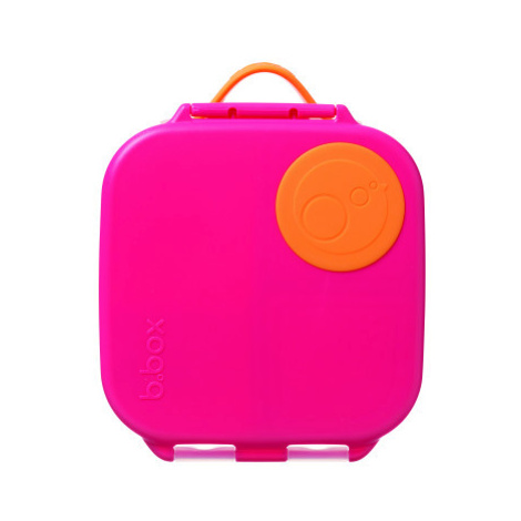 Svačinový box střední - růžový/oranžový b.box