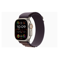 Apple Watch Ultra 2/49mm/Titan/Sport Band/Indigo Alpine/Small