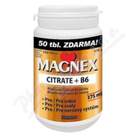 Magnex citrate 375mg+B6 tbl.100+50