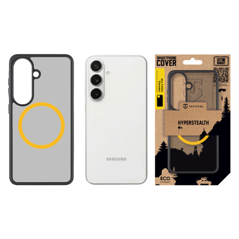 Zadní kryt Tactical MagForce Hyperstealth 2.0 pro Samsung Galaxy S26, černá - žlutá