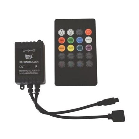 LED ovladač - RGB music kontroler pro led pásky