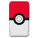 Magnetická powerbanka OTL Technologies Pokemon Pokeball s USB-C Bílá