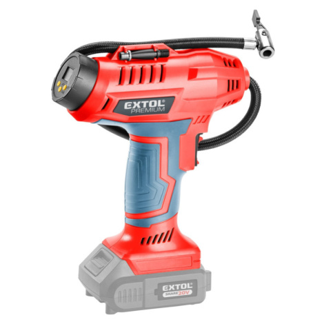 kompresor domácí aku SHARE20V, 20V Li-ion, bez baterie a nabíječky Extol Premium