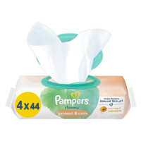 PAMPERS Ubrousky čistící Harmonie Protect & Care 4 balení = 176 ubrousků