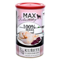 MAX deluxe 3/4 kuřete s ledvinkami 1200 g