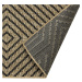 Venkovní vzorovaný koberec PANAMA 450 natural 120x170 cm Mybesthome