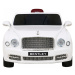 Tomido Elektrické autíčko Bentley Mulsanne bílé