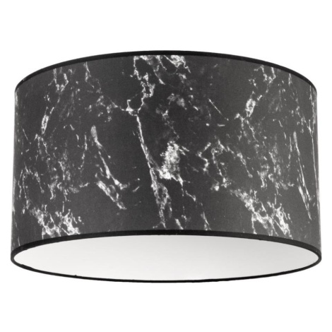 - Stropní svítidlo MARBLE 1xE27/40W/230V pr. 45 cm černá/bílá Donoci