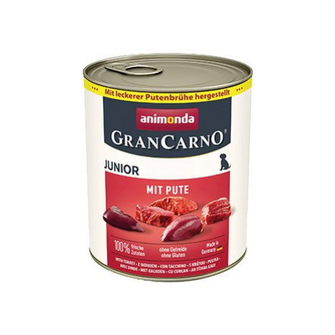 Animonda Pes Grancarno Konz. Junior Hov/krůt Srdc 800g