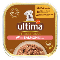 Ultima Mini, 2 balení - 25 % sleva - Paté Mini pro psy losos (44 × 150 g)