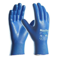 Rukavice MAXIDEX® 19-007 máčené modré vel. 10