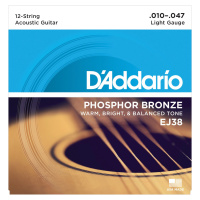 D'Addario EJ38 Struny pro akustickou kytaru