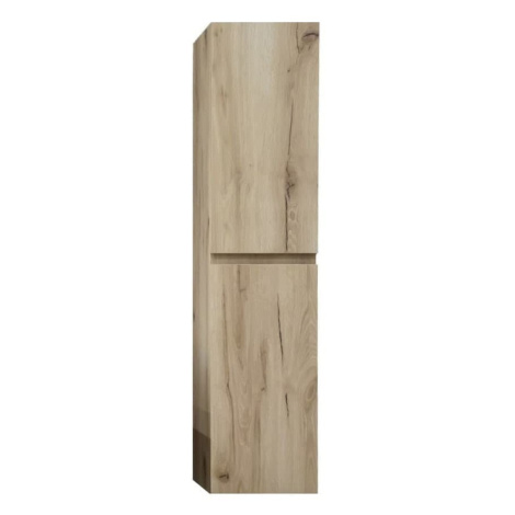 Koupelnová skříňka vysoká SAT B-WAY 30x133x35 cm dub mat BWAY35OAK