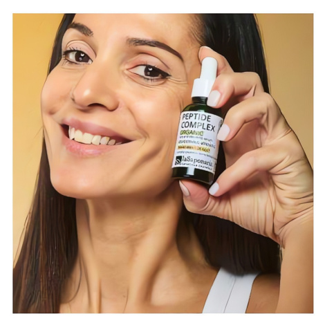 laSaponaria Pleťové sérum - Peptidový komplex BIO (30 ml) - vyhlazuje a zpevňuje pleť