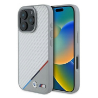 Bmw BMHMP16L23PUDTS iPhone 16 Pro 6.3 šedá/grey hardcase M Carbon Tricolo